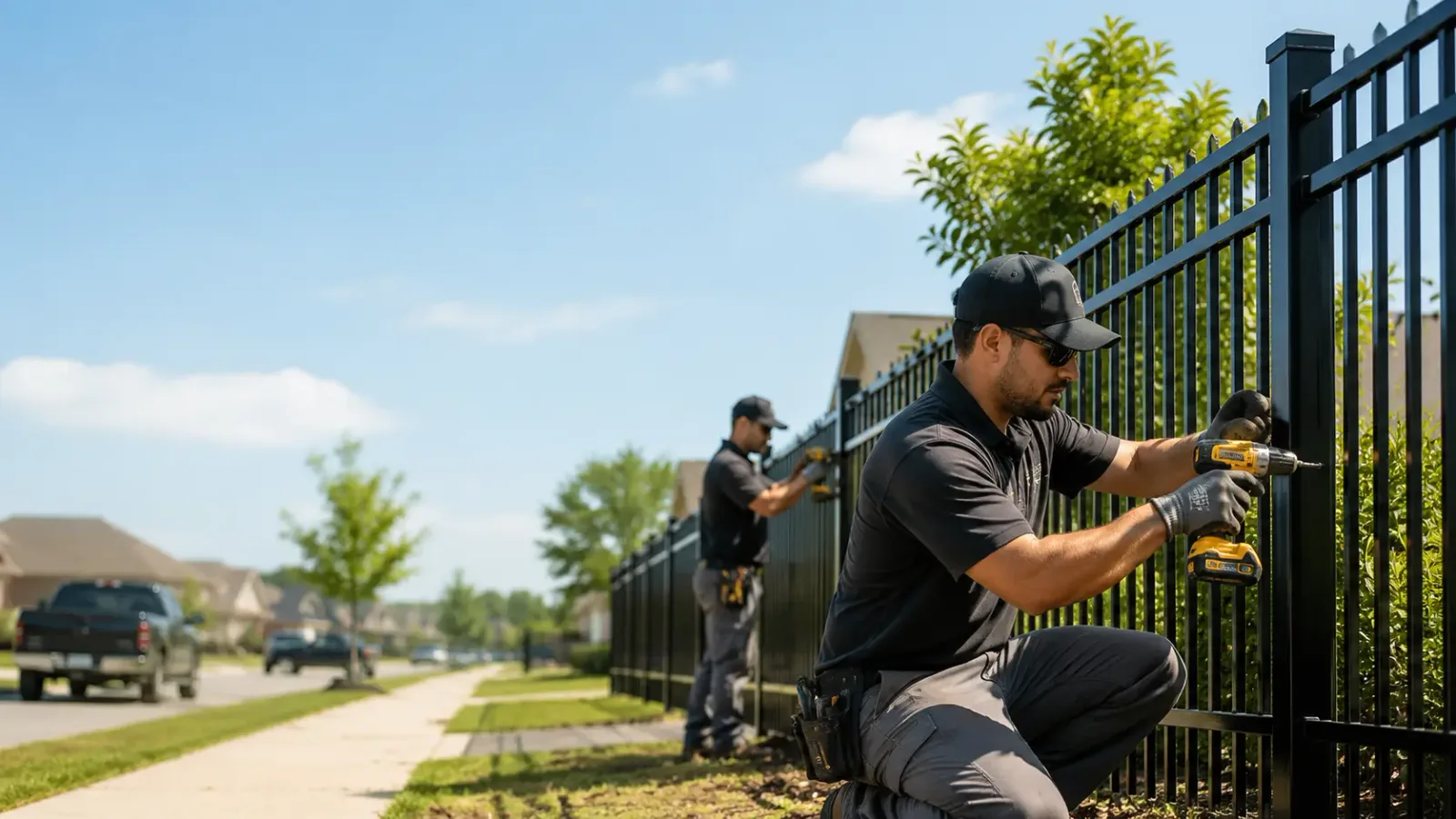 Metal Fence Installation in Monroeville, PA